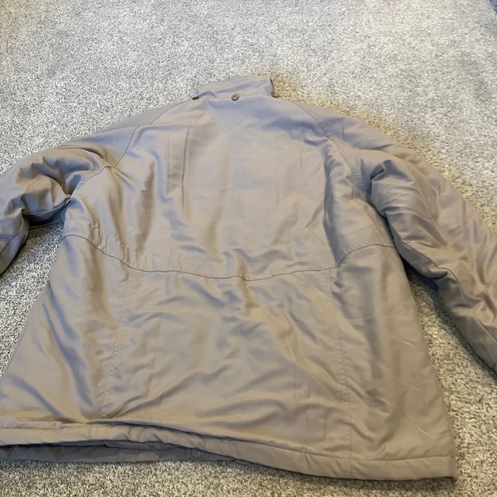 Vintage Tudor Court Haband Womens Tan Insulated Parka Jacket Taupe Size Large - Picture 2 of 10